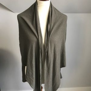 Extremely soft draped cardigan